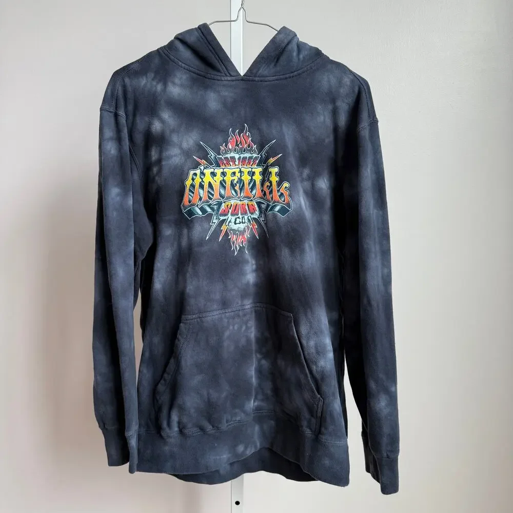 O'Neill sz XL blue tie dye surf‎ hoodie